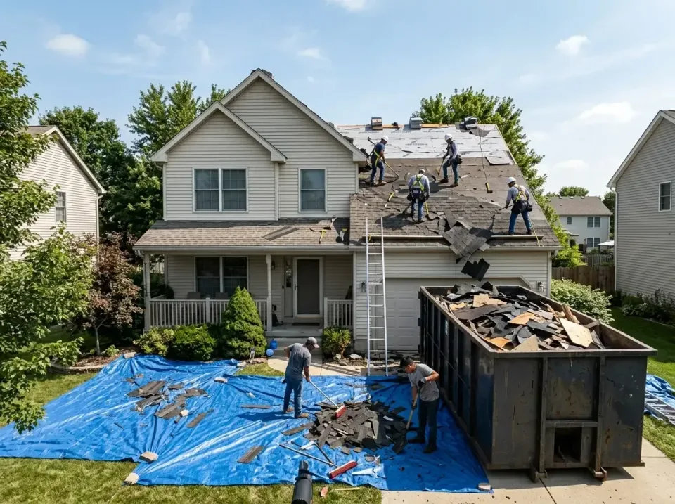 roof-replacement-debris-remova-004 — frequently asked questions, Cheapest Dumpster Rentals in Ocean City, MD